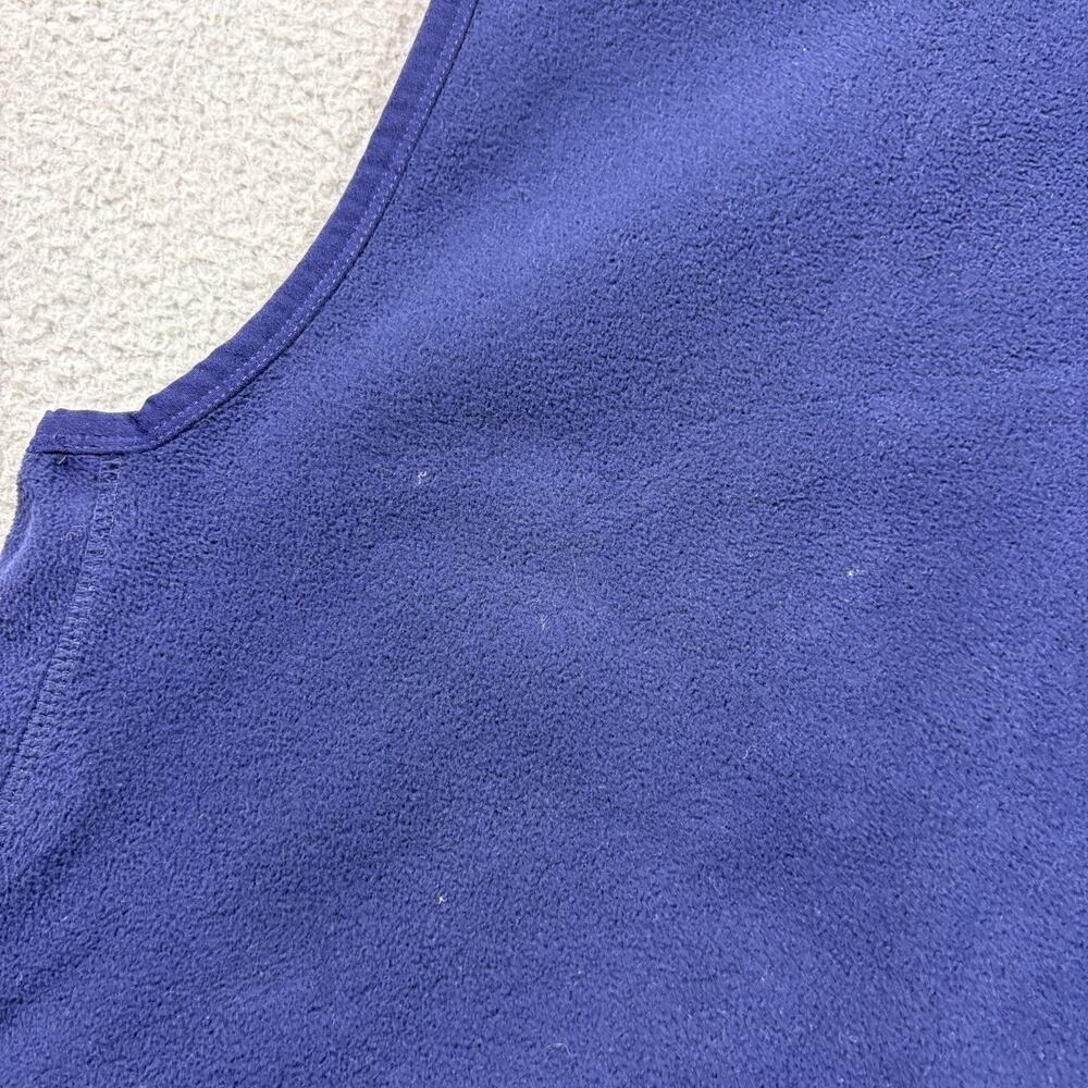 Polo Ralph Lauren Vest Mens Small Blue Performance Full-Zip Fleece Embroidered - Picture 12 of 14